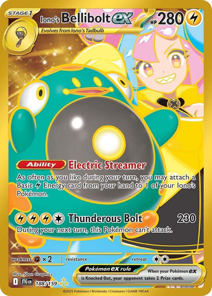 Iono's Bellibolt ex (188/159) [Scarlet & Violet: Journey Together] | GnG Games