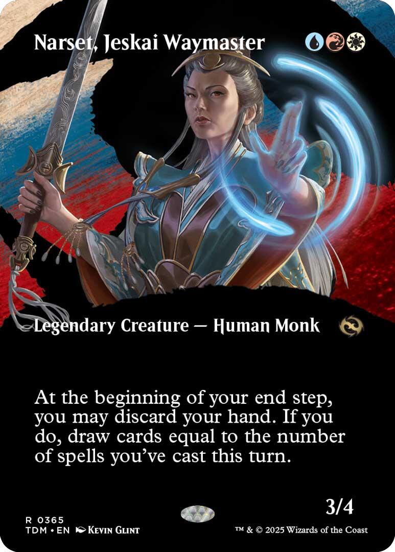 Narset, Jeskai Waymaster (Borderless) [Tarkir: Dragonstorm] | GnG Games