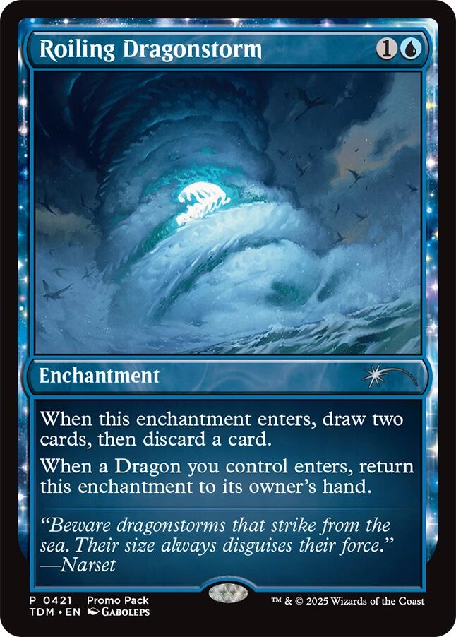 Roiling Dragonstorm [Tarkir: Dragonstorm Promos] | GnG Games