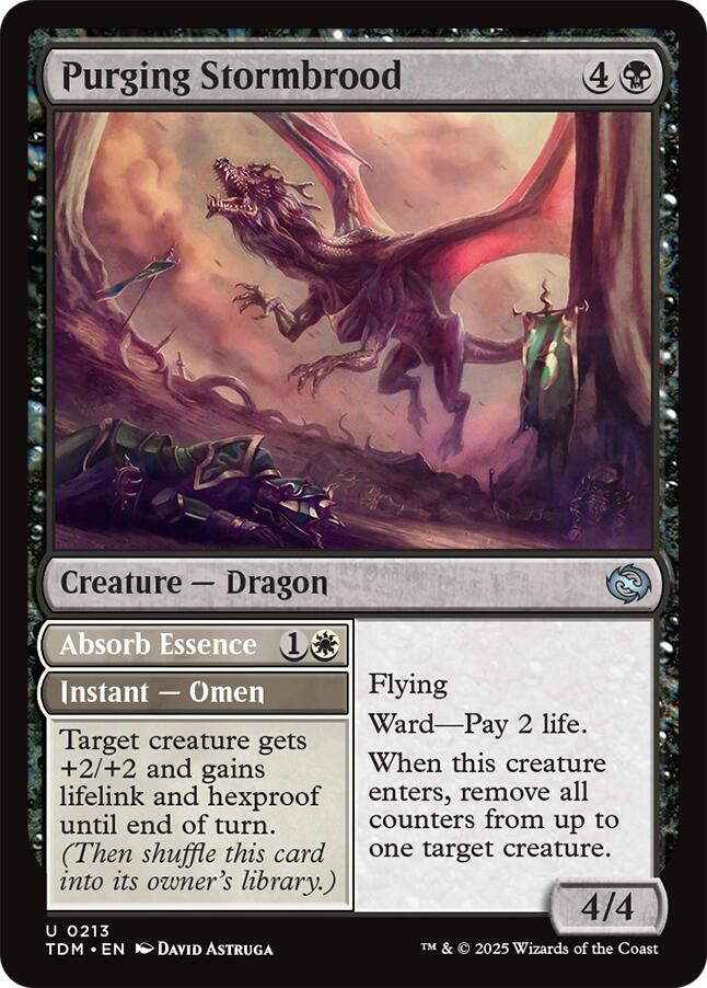 Purging Stormbrood [Tarkir: Dragonstorm] | GnG Games