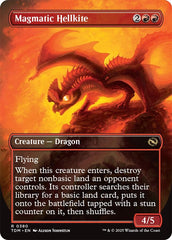 Magmatic Hellkite (Borderless) [Tarkir: Dragonstorm] | GnG Games