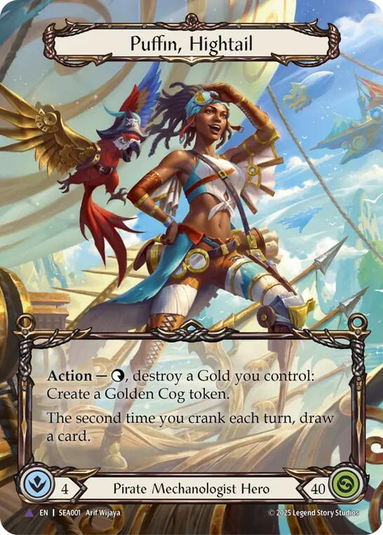 Puffin, Hightail (Marvel) [SEA001] (High Seas)  Cold Foil | GnG Games