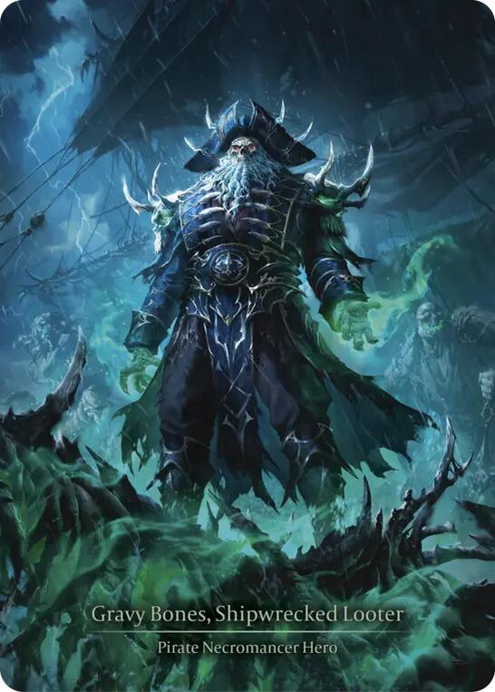Gravy Bones, Shipwrecked Looter (Marvel) [SEA043] (High Seas)  Cold Foil | GnG Games