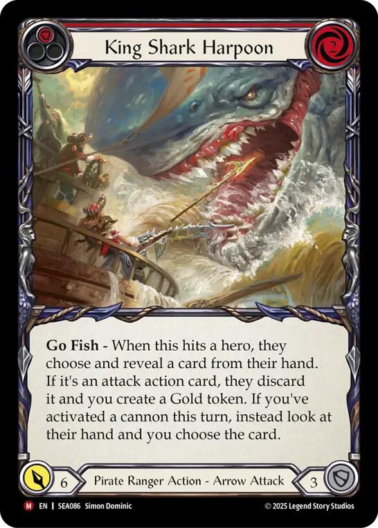 King Shark Harpoon [SEA086] (High Seas) | GnG Games