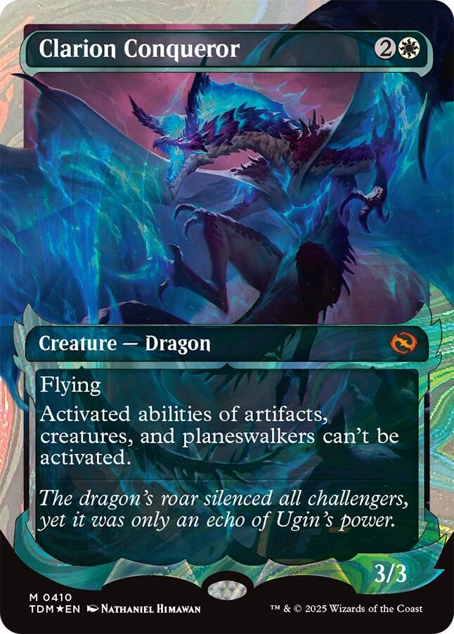Clarion Conqueror (Showcase) (Halo Foil) [Tarkir: Dragonstorm] | GnG Games
