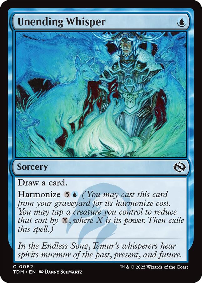 Unending Whisper [Tarkir: Dragonstorm] | GnG Games