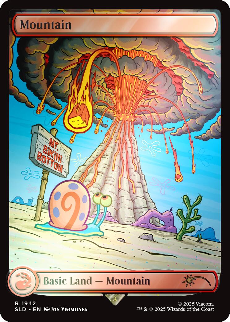 Mountain (1942) (Rainbow Foil) [Secret Lair Drop Series] | GnG Games