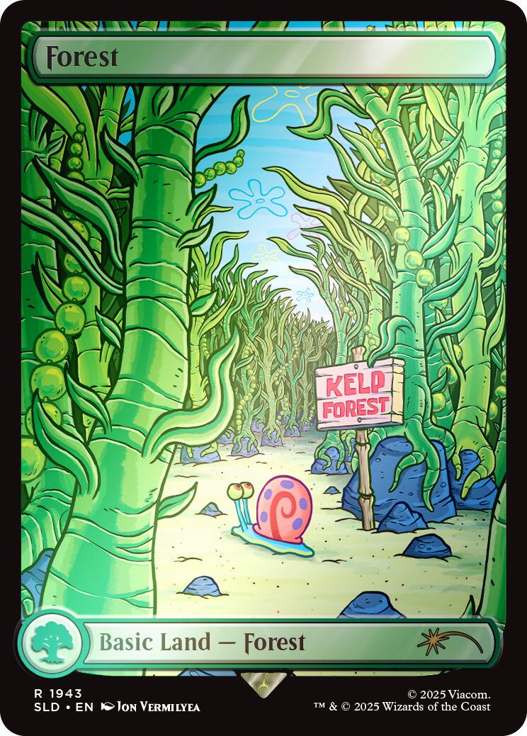 Forest (1943) (Rainbow Foil) [Secret Lair Drop Series] | GnG Games