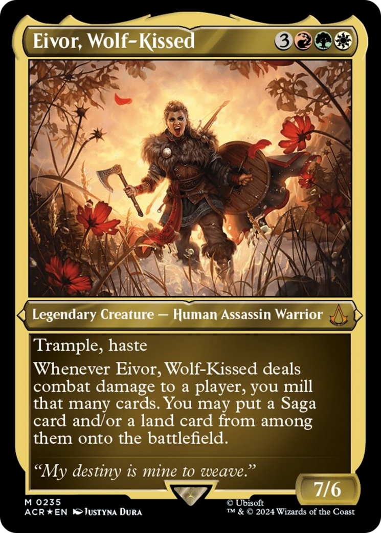 Eivor, Wolf-Kissed (Foil Etched) [Assassin's Creed] | GnG Games