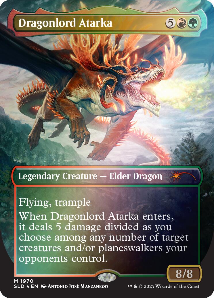 Dragonlord Atarka (Rainbow Foil) [Secret Lair Drop Series] | GnG Games