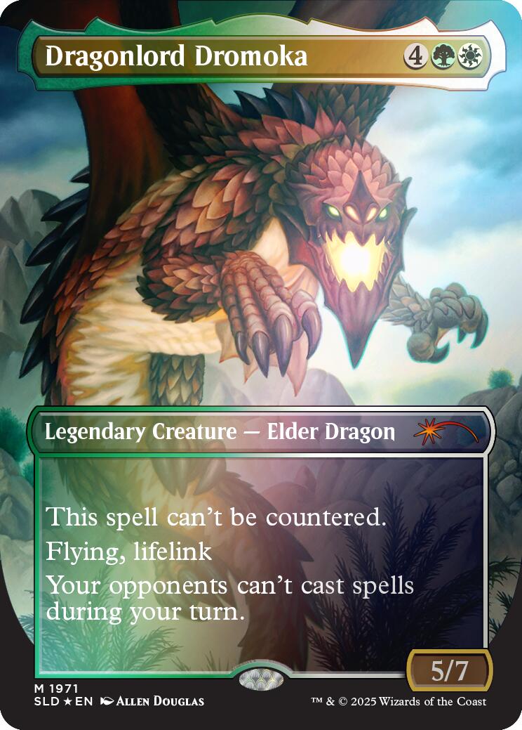 Dragonlord Dromoka (Rainbow Foil) [Secret Lair Drop Series] | GnG Games