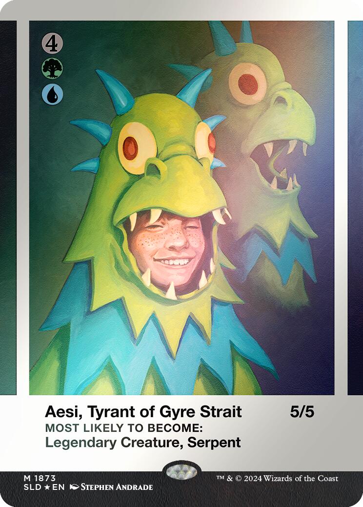 Aesi, Tyrant of Gyre Strait (Rainbow Foil) [Secret Lair Drop Series] | GnG Games