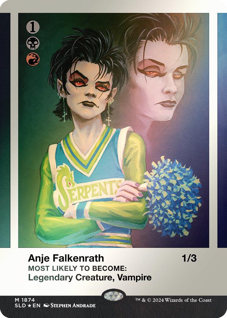 Anje Falkenrath (Rainbow Foil) [Secret Lair Drop Series] | GnG Games