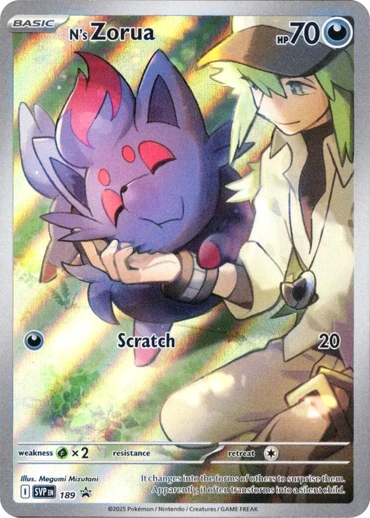 N's Zorua (SVP189) [Scarlet & Violet: Black Star Promos] | GnG Games