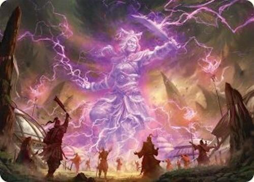 Smile at Death Art Card (4/54) [Tarkir: Dragonstorm Art Series] | GnG Games