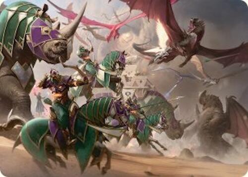 United Battlefront Art Card (5/54) [Tarkir: Dragonstorm Art Series] | GnG Games