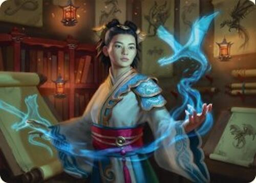 Dragonologist Art Card (6/54) [Tarkir: Dragonstorm Art Series] | GnG Games