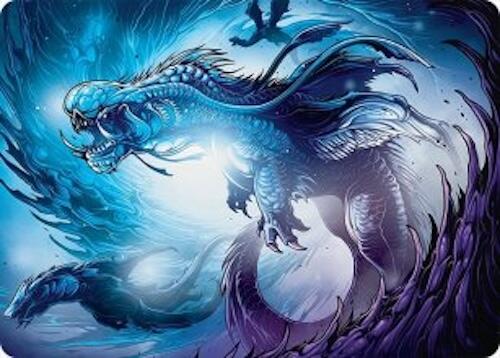 Roiling Dragonstorm Art Card (33/54) [Tarkir: Dragonstorm Art Series] | GnG Games