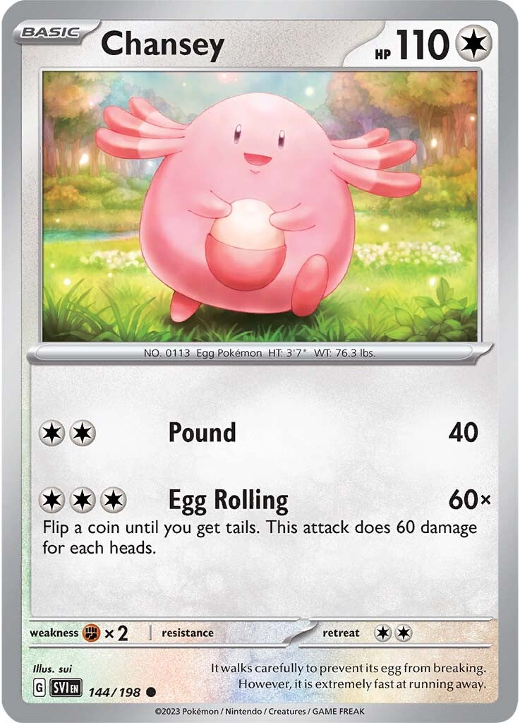 Chansey (144/198) [Scarlet & Violet: Base Set] | GnG Games