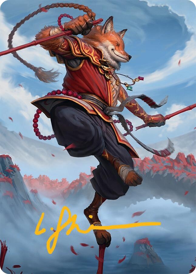 Equilibrium Adept Art Card (16/54) (Gold-Stamped Signature) [Tarkir: Dragonstorm Art Series] | GnG Games