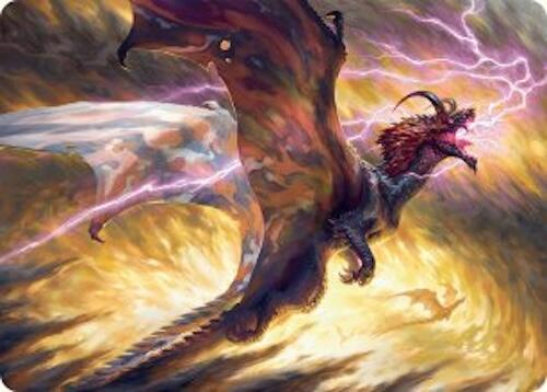 Stormscale Scion Art Card (17/54) [Tarkir: Dragonstorm Art Series] | GnG Games
