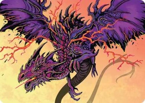 Stormshriek Feral Art Card (35/54) [Tarkir: Dragonstorm Art Series] | GnG Games