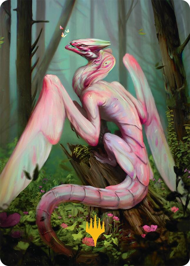 Bloomvine Regent Art Card (46/54) (Gold-Stamped) [Tarkir: Dragonstorm Art Series] | GnG Games