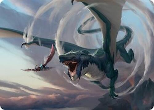 Whirlwing Stormbrood Art Card (27/54) [Tarkir: Dragonstorm Art Series] | GnG Games