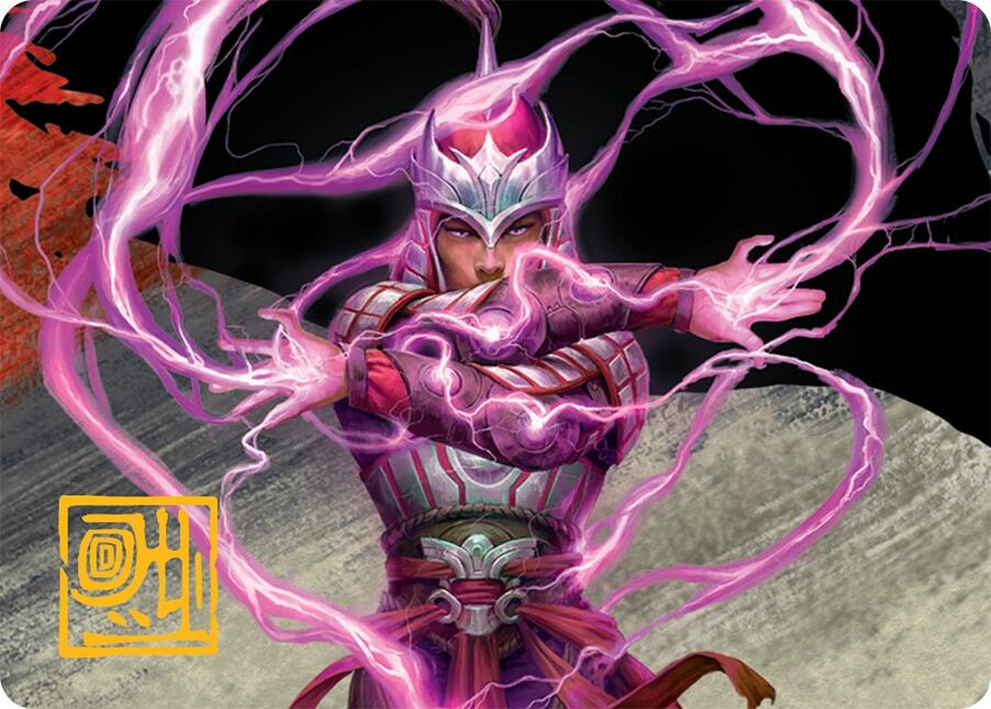 All-Out Assault Art Card (43/54) (Gold-Stamped Signature) [Tarkir: Dragonstorm Art Series] | GnG Games