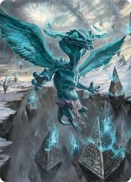 Ugin, Eye of the Storms Art Card (47/54) [Tarkir: Dragonstorm Art Series] | GnG Games
