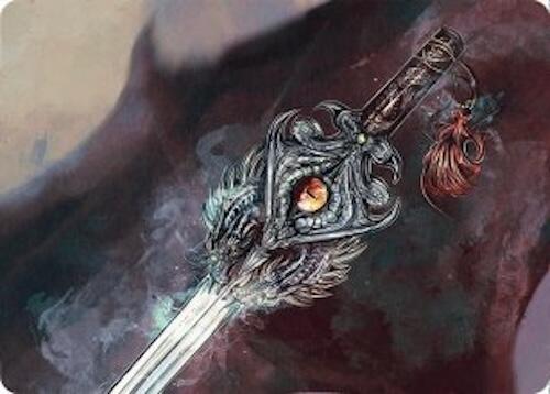 Dragonfire Blade Art Card (40/54) [Tarkir: Dragonstorm Art Series] | GnG Games