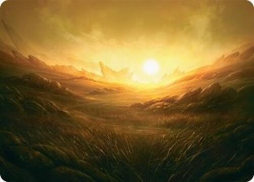 Plains Art Card (31/54) [Tarkir: Dragonstorm Art Series] | GnG Games