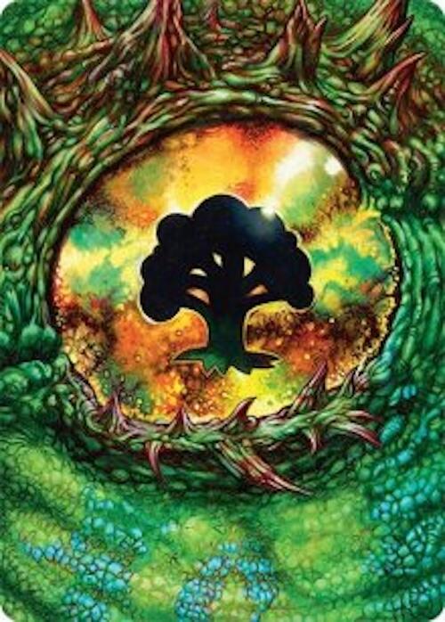 Forest Art Card (32/54) [Tarkir: Dragonstorm Art Series] | GnG Games