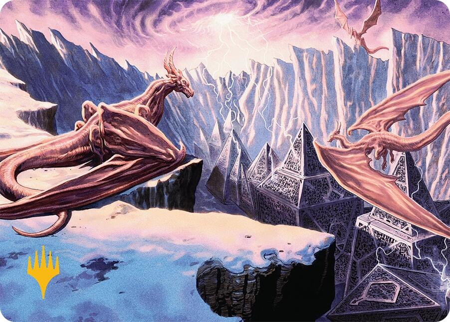 Maelstrom of the Spirit Dragon (42/54) (Gold-Stamped) [Tarkir: Dragonstorm Art Series] | GnG Games