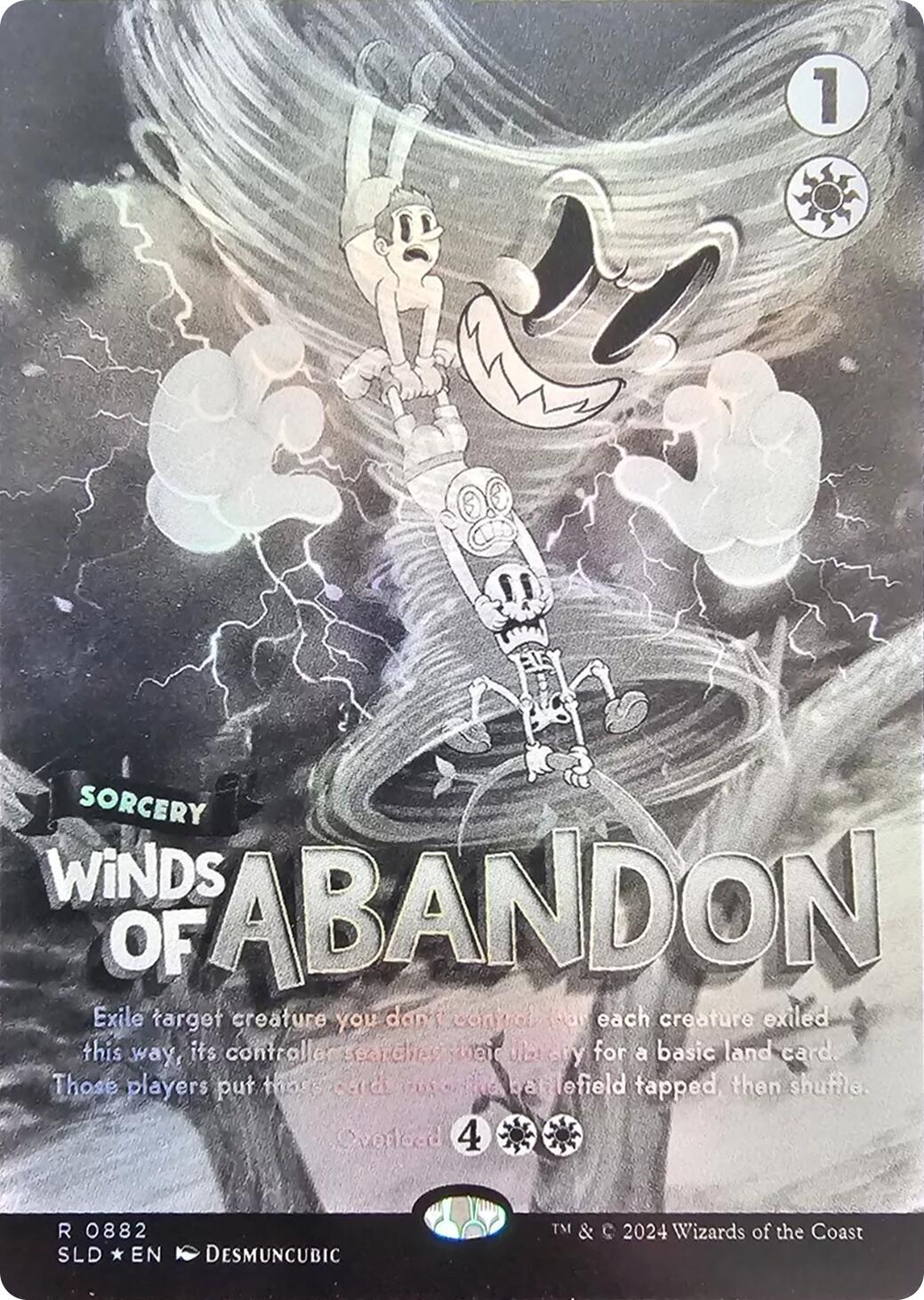 Winds of Abandon (Black & White Foil) [Secret Lair Drop Series] | GnG Games