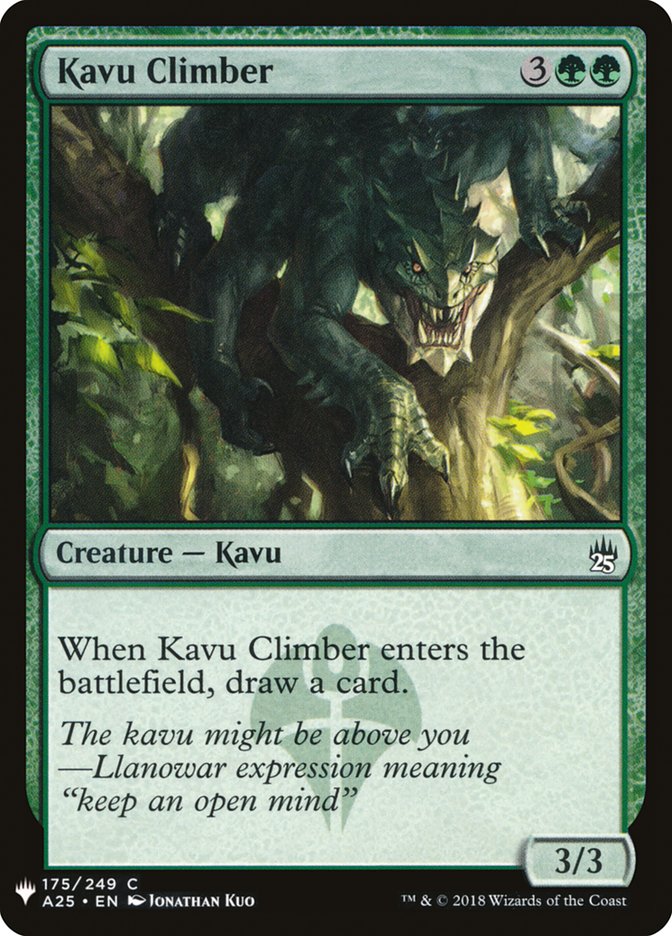 Kavu Climber [Mystery Booster] | GnG Games