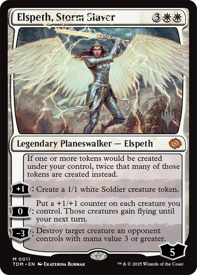 Elspeth, Storm Slayer [Tarkir: Dragonstorm Promos] | GnG Games