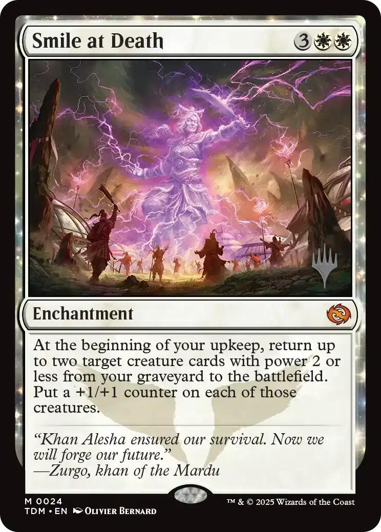 Smile at Death [Tarkir: Dragonstorm Promos] | GnG Games