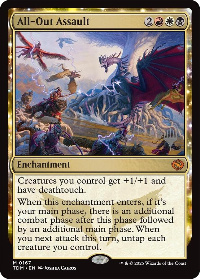 All-Out Assault [Tarkir: Dragonstorm Promos] | GnG Games