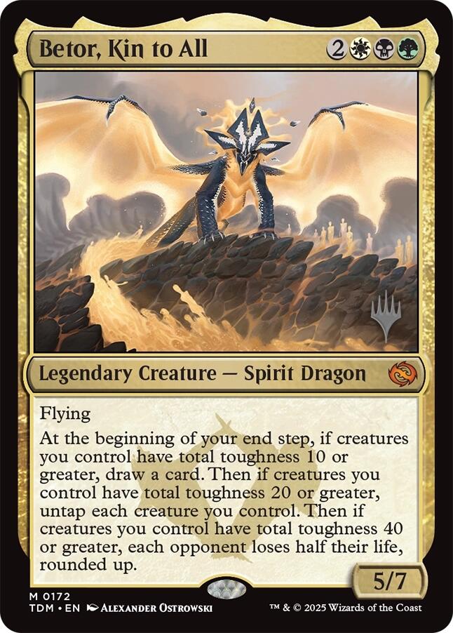 Betor, Kin to All [Tarkir: Dragonstorm Promos] | GnG Games