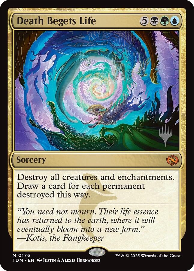 Death Begets Life [Tarkir: Dragonstorm Promos] | GnG Games