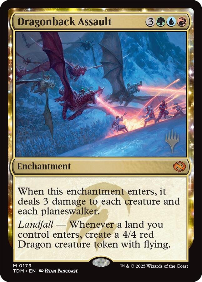 Dragonback Assault [Tarkir: Dragonstorm Promos] | GnG Games