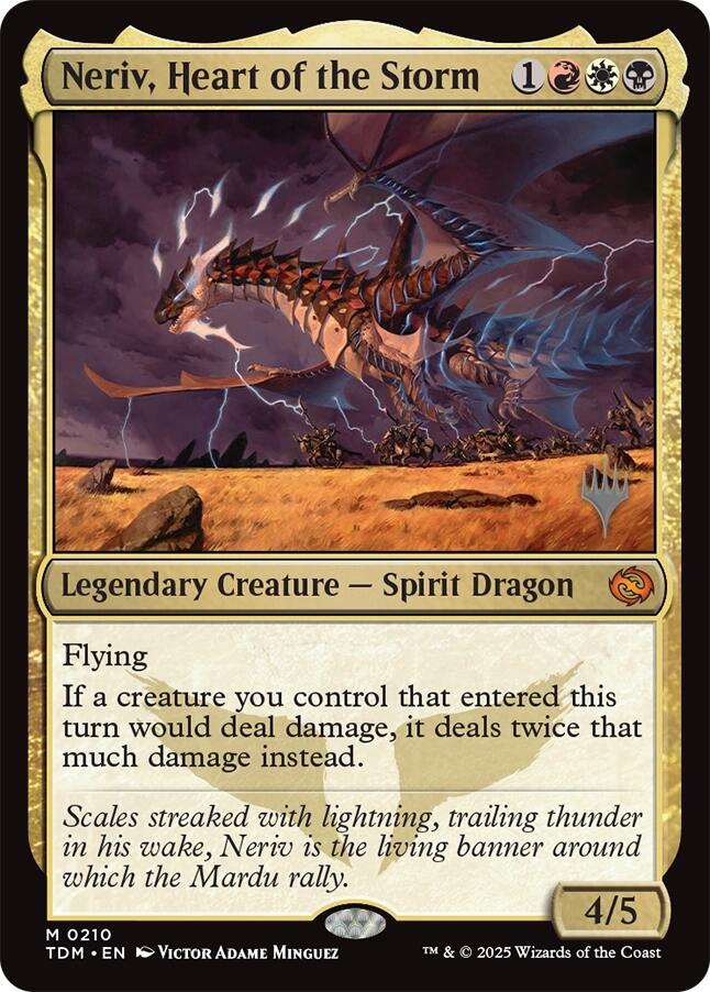 Neriv, Heart of the Storm [Tarkir: Dragonstorm Promos] | GnG Games