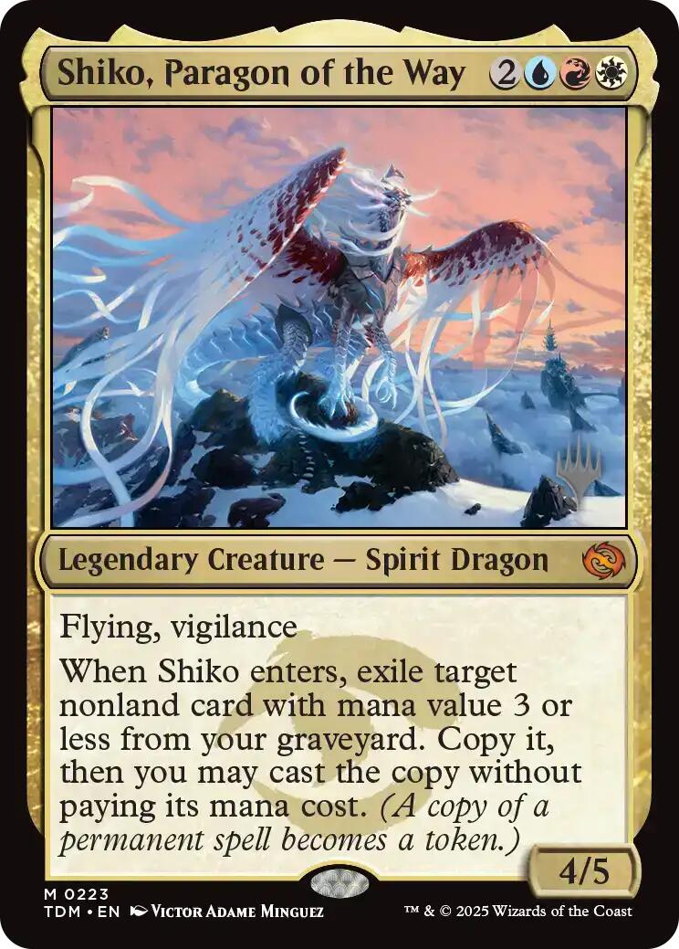 Shiko, Paragon of the Way [Tarkir: Dragonstorm Promos] | GnG Games