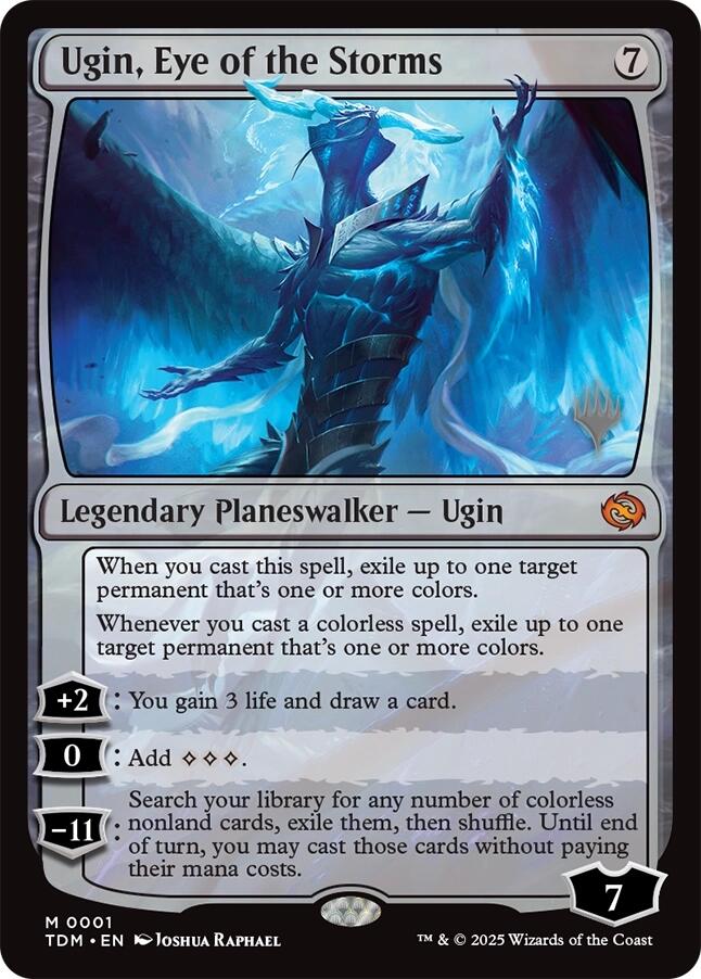 Ugin, Eye of the Storms [Tarkir: Dragonstorm Promos] | GnG Games