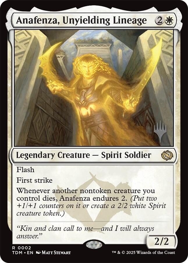 Anafenza, Unyielding Lineage [Tarkir: Dragonstorm Promos] | GnG Games