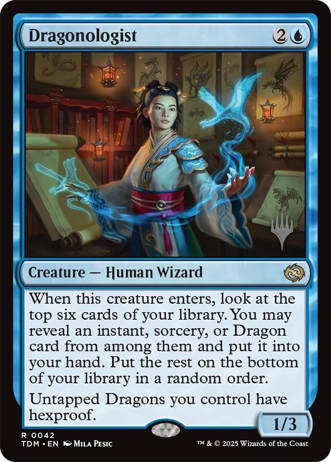 Dragonologist [Tarkir: Dragonstorm Promos] | GnG Games
