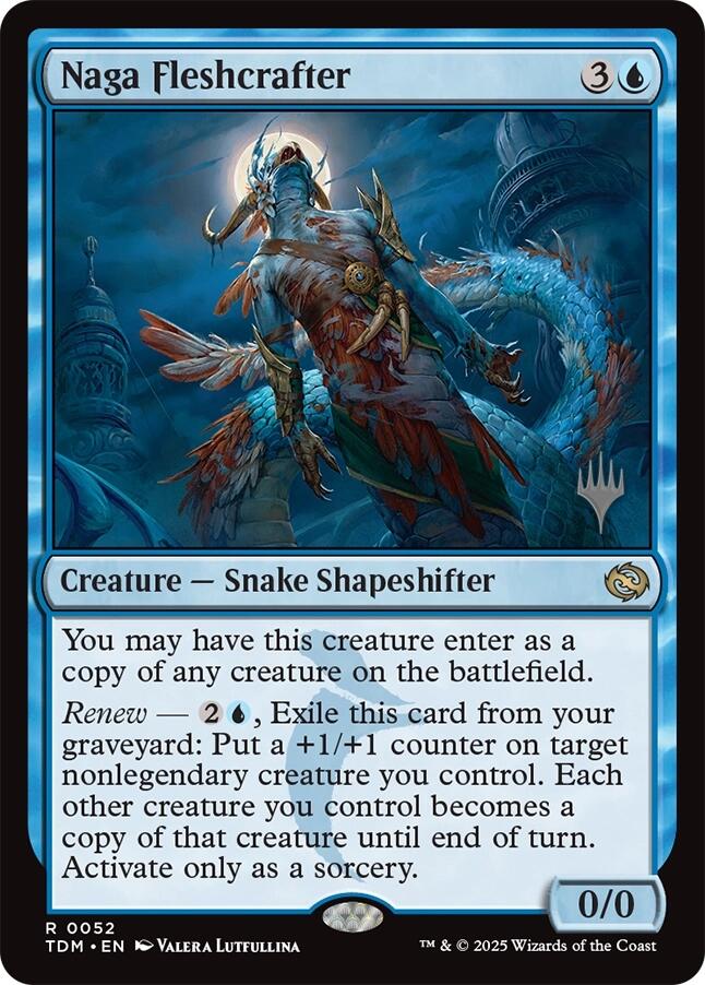 Naga Fleshcrafter [Tarkir: Dragonstorm Promos] | GnG Games