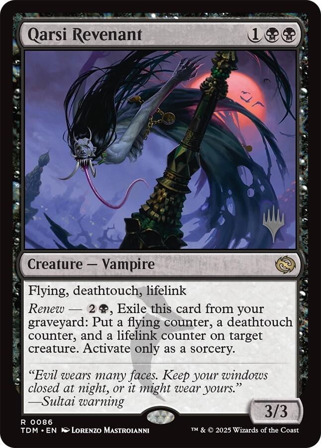Qarsi Revenant [Tarkir: Dragonstorm Promos] | GnG Games