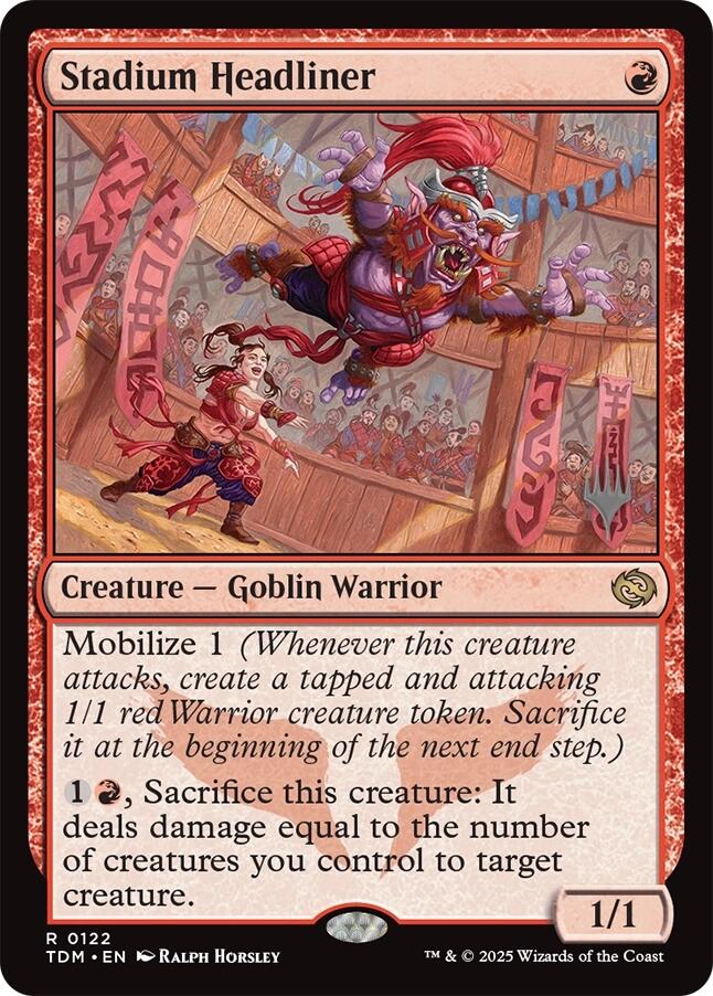 Stadium Headliner [Tarkir: Dragonstorm Promos] | GnG Games